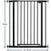 Safety barrier Dreambaby 75 x 93 cm - Сигурност Удома<<<Дом Градина<<<BigBuy&&&Системи за сигурност<<<Сигурност