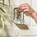 Safety-deposit box Master Lock 5401EURDCRM Keys White Grey Metal Aluminium 8 x 3 x 12 cm - Сигурност Удома<<<Дом