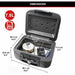 Safety-deposit box Master Lock Black 7,8 L - Сигурност Удома<<<Дом Градина<<<BigBuy&&&Системи за сигурност<<<Сигурност