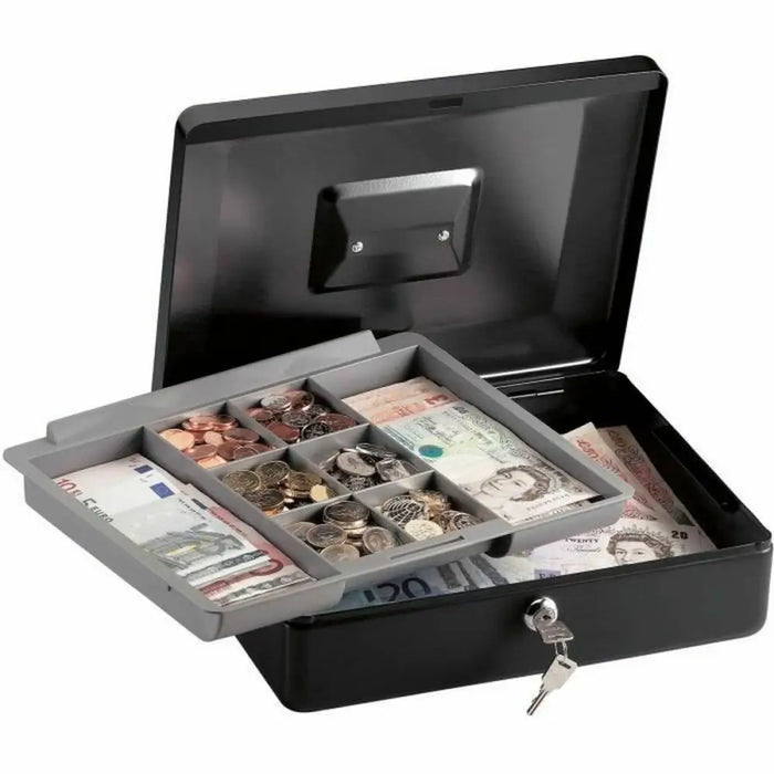 Safety-deposit box Master Lock Black Steel - Сигурност Удома<<<Дом Градина<<<BigBuy&&&Системи за сигурност<<<Сигурност