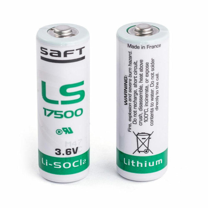 Lithium thionyl chloride battery 3.6V 3.4Ah A LS17500/STD/with bud/ SAFT
