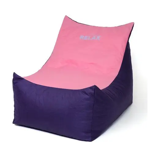 Sako bag pouf Tron purple-pink XXL 140 x 90 cm - Sako poufsPUF-SAK<<<Poufs and footrestsPUF<<<ActionPL