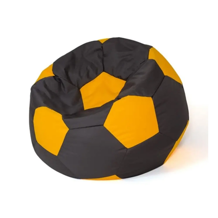 Sako bag pouffe Ball black-yellow XXL 140 cm - Poufs for children/youthPUF-DZI<<<Poufs and footrestsPUF<<<ActionPL