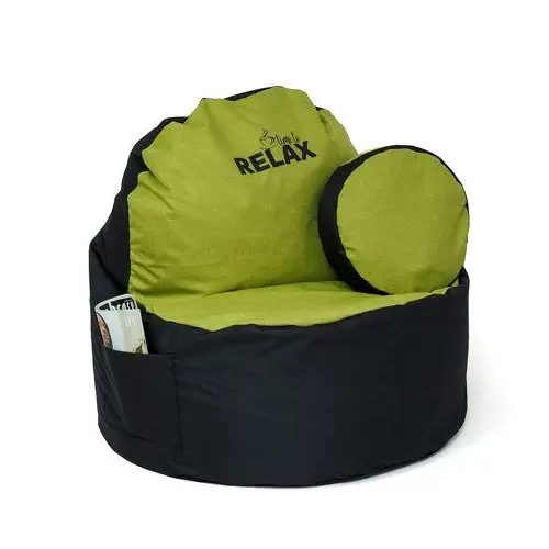 Sako bag pouffe Coffee black-olive XXL 120 x 80 cm - Sako poufsPUF-SAK<<<Poufs and footrestsPUF<<<ActionPL