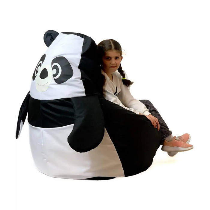 Sako bag pouffe Panda black and white XL 130 x 90 cm - Poufs for children/youthPUF-DZI<<<Poufs