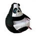 Sako bag pouffe Panda black and white XL 130 x 90 cm - Poufs for children/youthPUF-DZI<<<Poufs