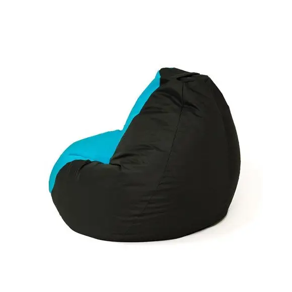 Sako bag pouffe Pear black and blue L 105 x 80 cm - Sako poufsPUF-SAK<<<Poufs and footrestsPUF<<<ActionPL