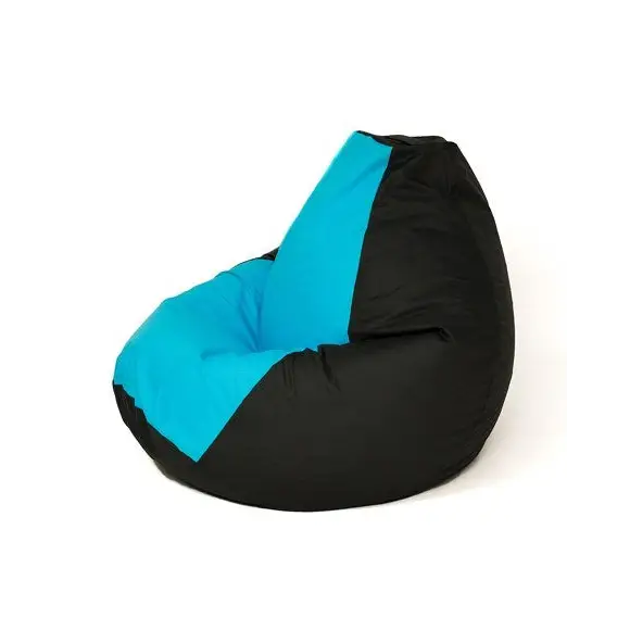 Sako bag pouffe Pear black and blue L 105 x 80 cm - Sako poufsPUF-SAK<<<Poufs and footrestsPUF<<<ActionPL