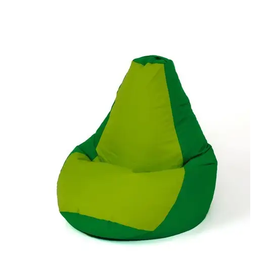 Sako bag pouffe Pear green-light green XL 130 x 90 cm - Sako poufsPUF-SAK<<<Poufs and footrestsPUF<<<ActionPL