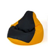 Sako bag pouffe Pear yellow-black L 105 x 80 cm - Sako poufsPUF-SAK<<<Poufs and footrestsPUF<<<ActionPL