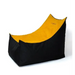 Sako bag pouffe Tron black-orange XXL 140 x 90 cm - Sako poufsPUF-SAK<<<Poufs and footrestsPUF<<<ActionPL