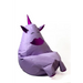 Sako bag pouffe Unicorn with mouth purple L 105 x 80 cm - Poufs for children/youthPUF-DZI<<<Poufs