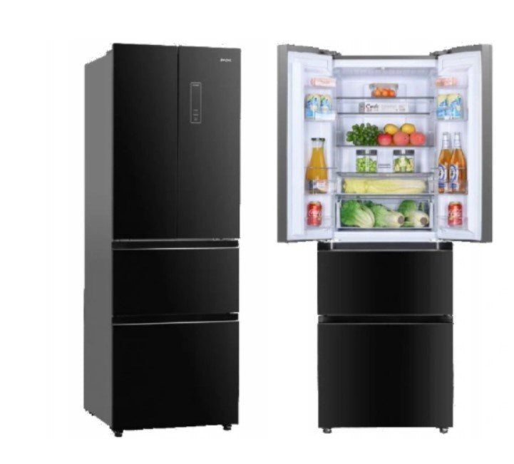 Sam Cook French Door refrigerator-freezer 351 l E Black