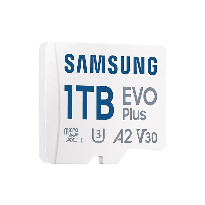 Samsung 1TB micro SD Card EVO Plus with Adapter UHS-I interface Read Speed up to 160MB/s - Micro SD Cards