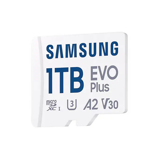 Samsung 1TB micro SD Card EVO Plus with Adapter UHS-I interface Read Speed up to 160MB/s - Micro SD Cards