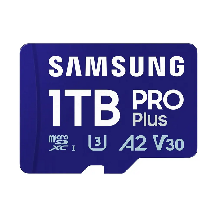 Samsung 1TB micro SD Card PRO Plus with Adapter UHS-I Read 180MB/s - Write 130MB/s - Micro SD Cards