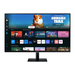 Samsung 32DM500 32’’ VA LED SMART 1920x1080 2xUSB 2.0 2xHDMI 1.4 Wi-Fi 5 Bluetooth Speakers Black - Monitors