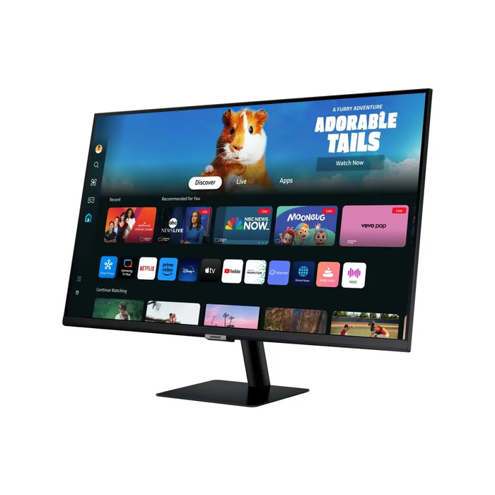Samsung 32DM500 32’’ VA LED SMART 1920x1080 2xUSB 2.0 2xHDMI 1.4 Wi-Fi 5 Bluetooth Speakers Black - Monitors