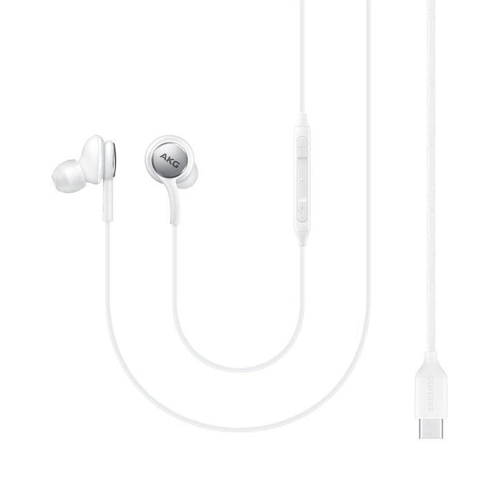 Samsung AKG wired in-ear headphones USB-C white (EO-IC100BWEGEU) - Headphones