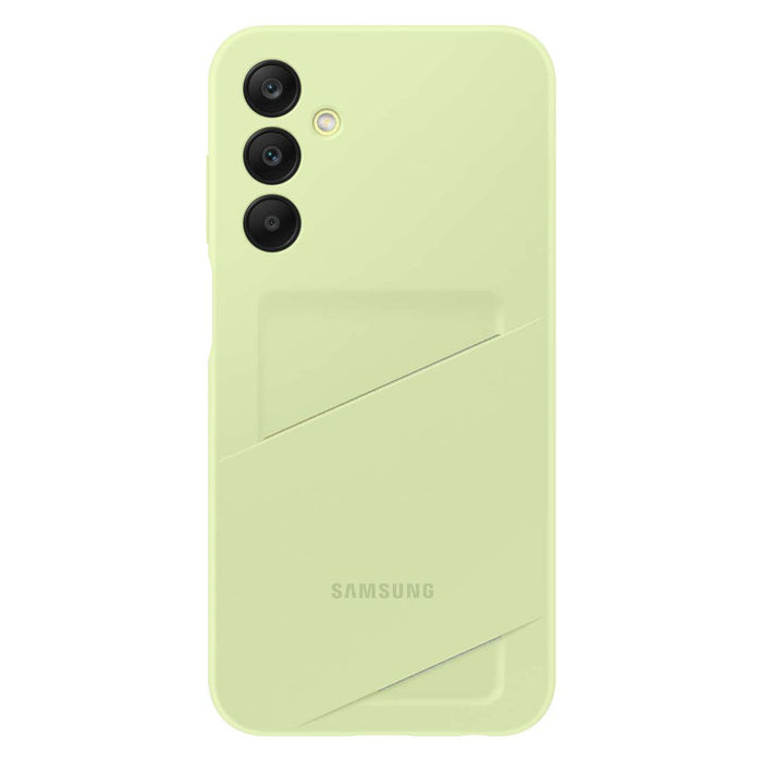 Samsung Card Slot Case EF-OA156TMEGWW with card slot for Samsung Galaxy A15 / A15 5G - green - Cell phone cases