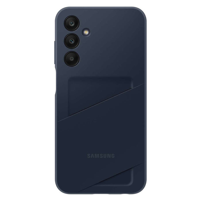 Samsung Card Slot Case EF-OA256TBEGWW with card slot for Samsung Galaxy A25 5G - black and blue - Cell phone cases
