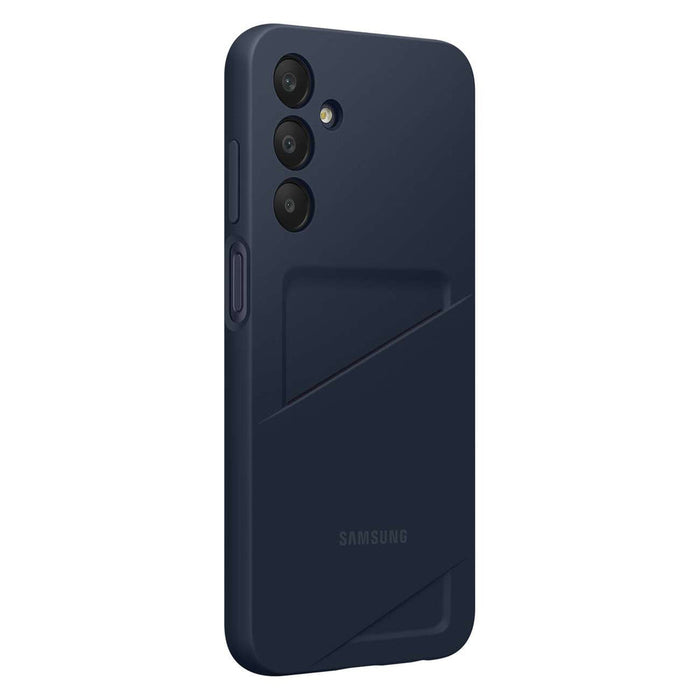 Samsung Card Slot Case EF-OA256TBEGWW with card slot for Samsung Galaxy A25 5G - black and blue - Cell phone cases