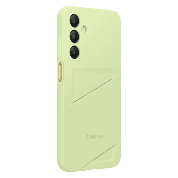 Samsung Card Slot Case EF-OA256TMEGWW with card slot for Samsung Galaxy A25 5G - green - Cell phone cases