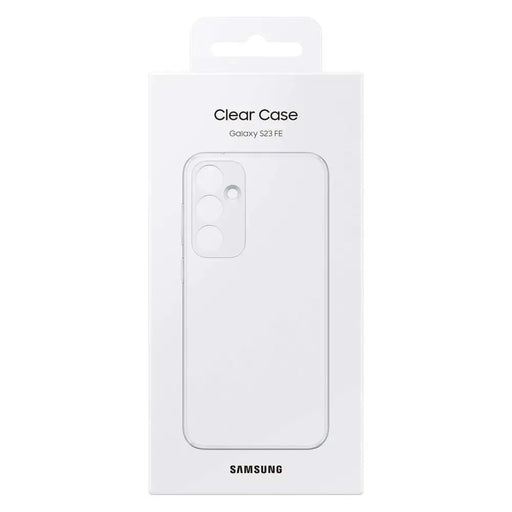 Samsung Clear Case EF-QS711CTEGWW for Samsung Galaxy S23 FE - transparent - Cell phone cases and covers<<<HurtelXML