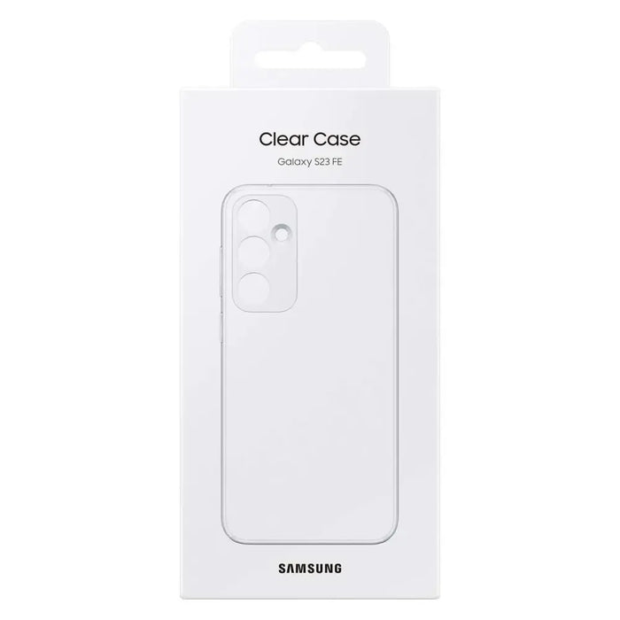 Samsung Clear Case EF-QS711CTEGWW for Samsung Galaxy S23 FE - transparent - Cell phone cases and covers<<<HurtelXML