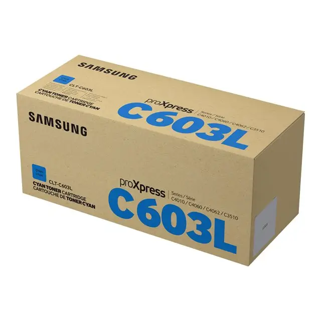 SAMSUNG CLT-C603L/ELS High Yield Cyan Toner Cartridge - Тонери<<<Консумативи - Лазер<<<Печат Сканиране и
