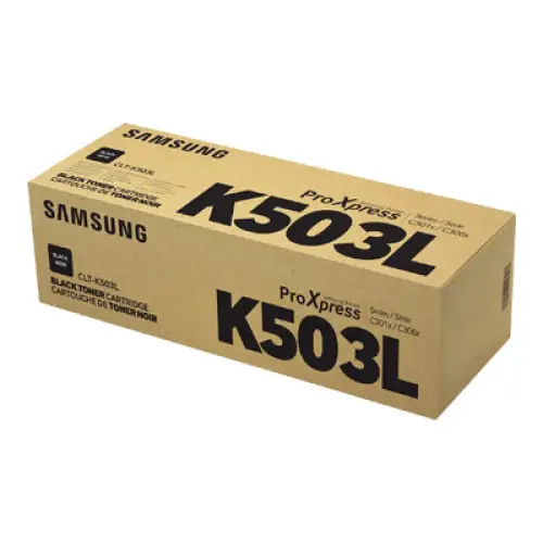SAMSUNG CLT-K503L/ELS H-Yield Blk Toner C - Тонери<<<Консумативи - Лазер<<<Печат Сканиране и Консумативи<<<ALSO