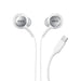 Samsung EO-IC100BWE USB-C Stereo Hi-Fi Wired Headphones (OOB Bulk - Replacement Packaging) - White - Headphones