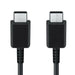 Samsung EP-DN975BBE USB-C - USB-C 5A 1m Cable (Bulk - Replacement Packaging) - Black - Cell phone cables<<<HurtelXML