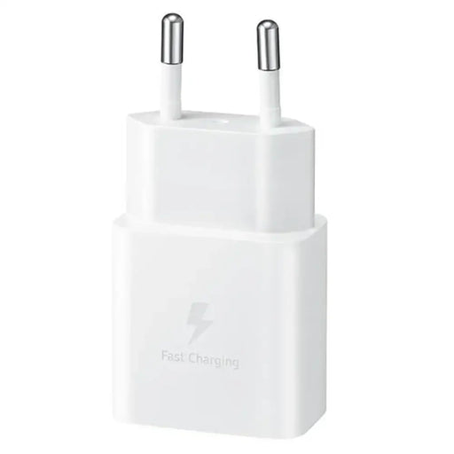 Samsung EP-T1510EWE 15W USB-C Wall Charger (OOB Bulk - Replacement Packaging) - White - Cell phone USB