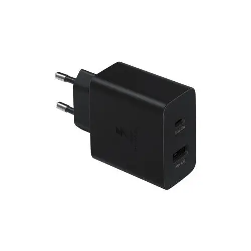 Samsung EP-TA220NBEGEU mobile device charger Headphones Headset Laptop Smartphone Smartwatch Tablet Black AC Indoor