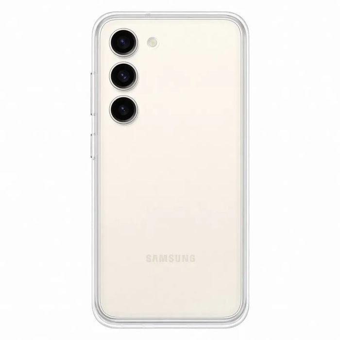 Samsung Frame Cover for Samsung Galaxy S23 case with interchangeable backs white (EF-MS911CWEGWW) - Cell phone cases