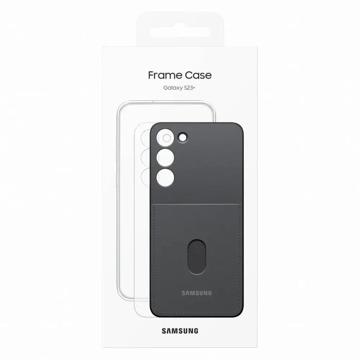 Samsung Frame Cover for Samsung Galaxy S23+ case with interchangeable backs black (EF-MS916CBEGWW) - Cell phone cases