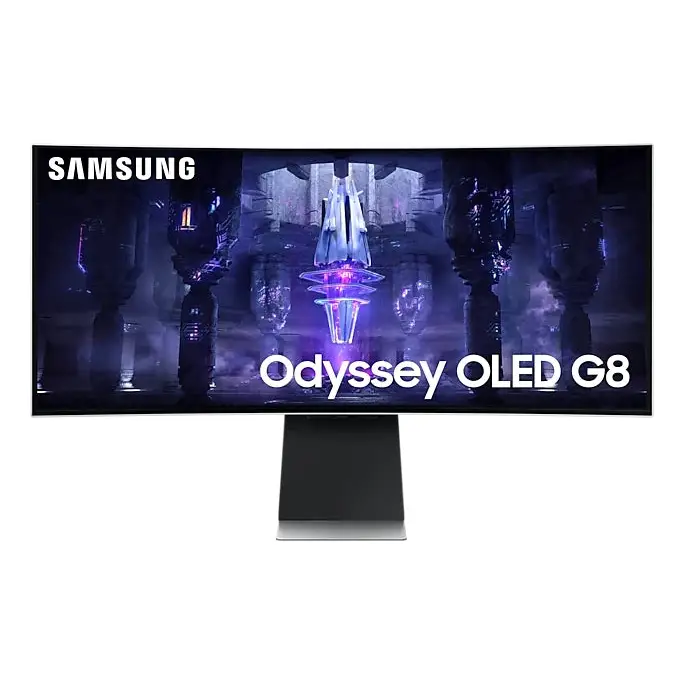 Samsung G85SB computer monitor 86.4 cm (34’’) 3440 x 1440 pixels UltraWide Quad HD OLED Silver - Консюмър и гейминг