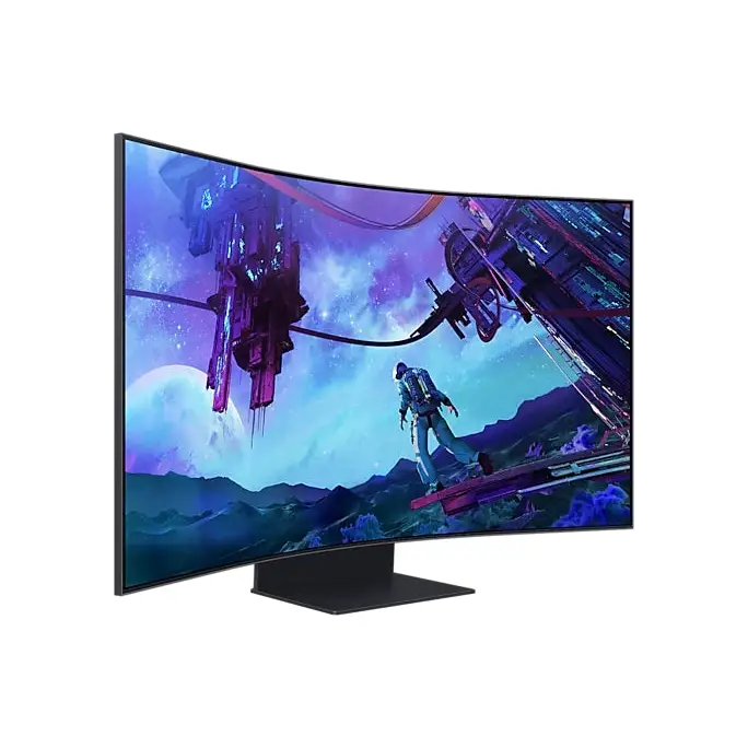 Samsung G97NC computer monitor 139.7 cm (55’’) 3840 x 2160 pixels 4K Ultra HD LED Black
