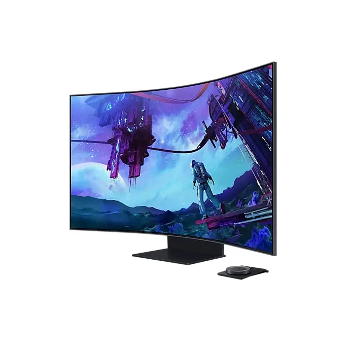 Samsung G97NC computer monitor 139.7 cm (55’’) 3840 x 2160 pixels 4K Ultra HD LED Black
