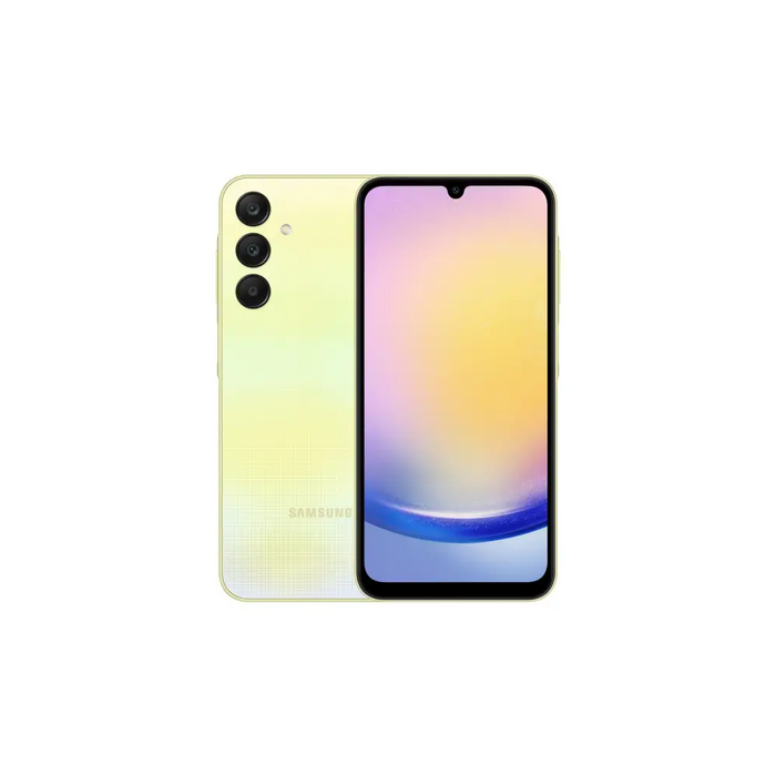 Samsung Galaxy A25 5G 16.5 cm (6.5’’) Hybrid Dual SIM USB Type-C 6 GB 128 GB 5000 mAh Yellow - Смартфони с