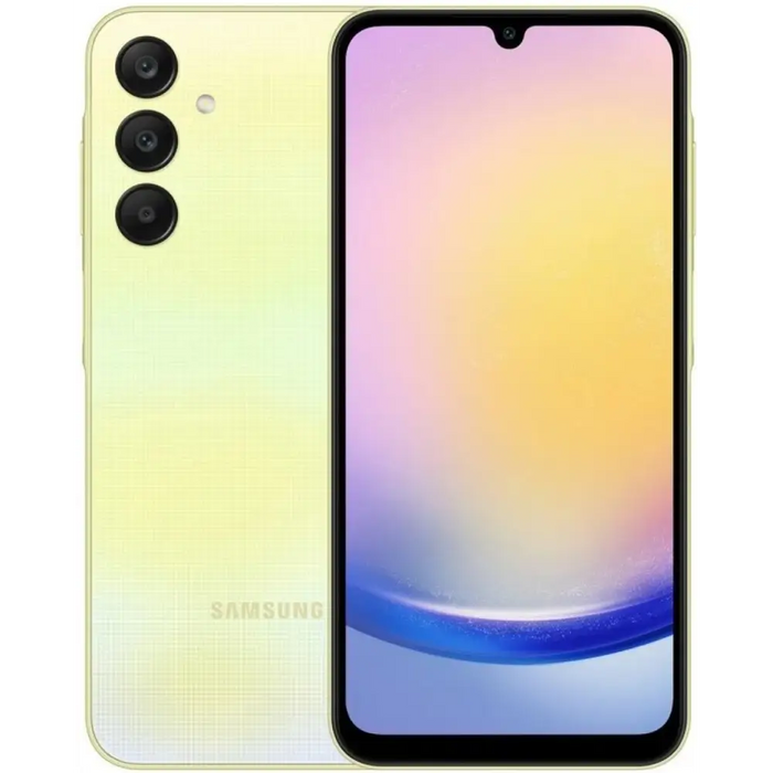 Samsung Galaxy A25 5G 16.5 cm (6.5’’) Hybrid Dual SIM USB Type-C 6 GB 128 GB 5000 mAh Yellow - Смартфони с