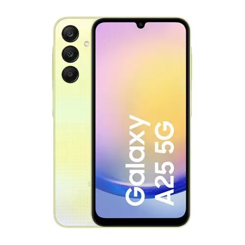 Samsung Galaxy A25 5G 16.5 cm (6.5’’) Hybrid Dual SIM USB Type-C 8 GB 256 GB 5000 mAh Yellow - Смартфони с