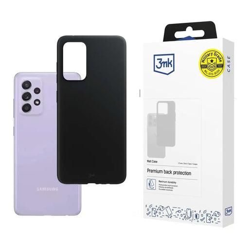 Samsung Galaxy A52 4G/5G A52s 5G - 3mk Matt Case black - *Kategoria tymczasowa<<<HurtelXML