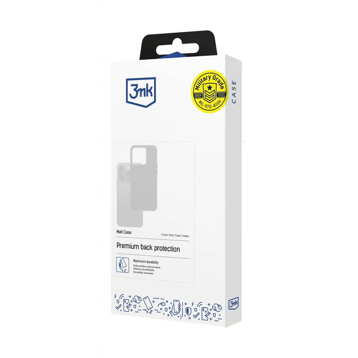Samsung Galaxy A54 5G - 3mk Matt Case black - *Kategoria tymczasowa<<<HurtelXML