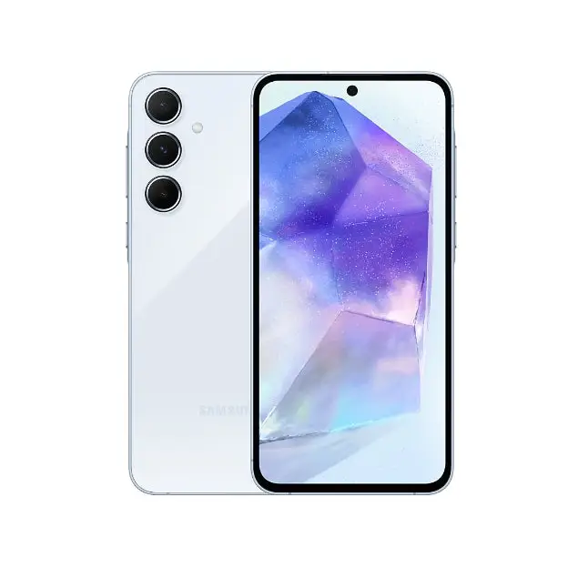 Samsung Galaxy A55 5G 16.8 cm (6.6’’) Hybrid Dual SIM Android 14 USB Type-C 8 GB 128 GB 5000 mAh Blue - Смартфони с
