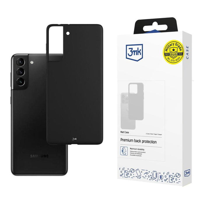 Samsung Galaxy S21 5G - 3mk Matt Case black - *Kategoria tymczasowa<<<HurtelXML