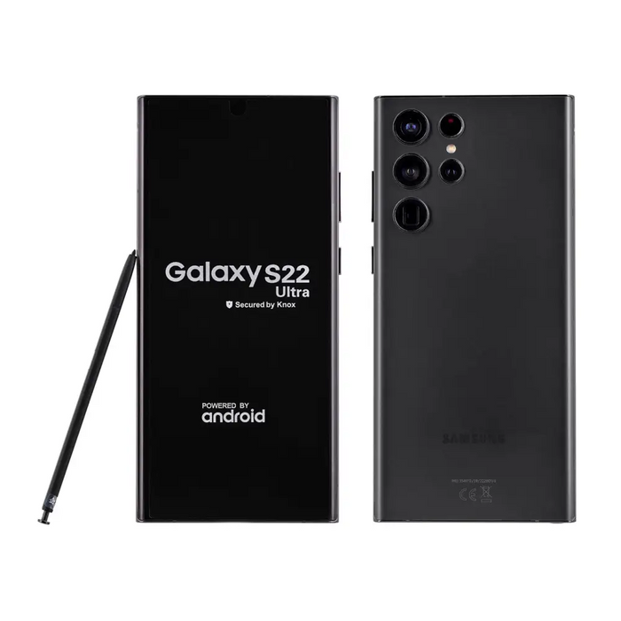 Samsung Galaxy S22 Ultra SM-S908B 17.3 cm (6.8’’) Dual SIM Android 12 5G USB Type-C 8 GB 128 GB 5000 mAh Black Remade