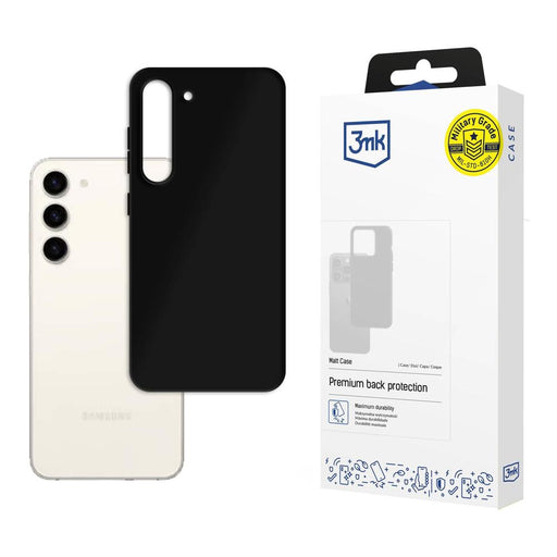 Samsung Galaxy S23 5G - 3mk Matt Case black - *Kategoria tymczasowa<<<HurtelXML