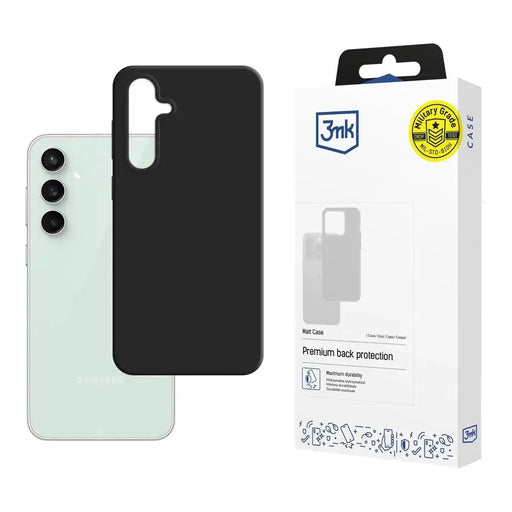 Samsung Galaxy S23 FE - 3mk Matt Case black - Cell phone cases and covers<<<HurtelXML